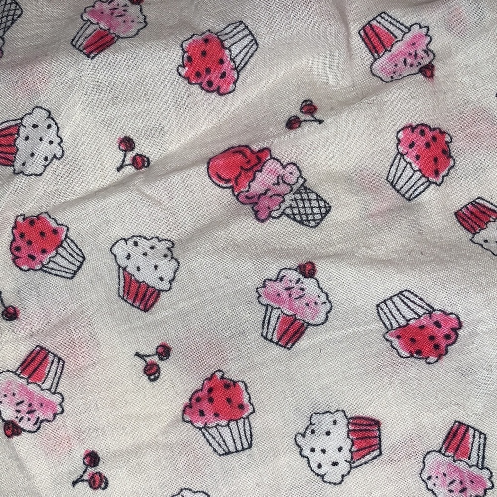 🧁🍧🍦 L Cupcake Sleep Short Dessert PJ Short - Picture 7 of 13